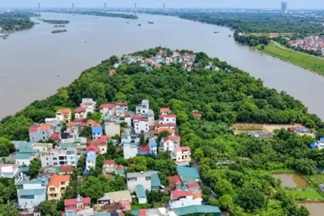 Bên trong làng cổ Hà Nội dự kiến di dời một phần theo quy hoạch Trục đại lộ cảnh quan sông Hồng