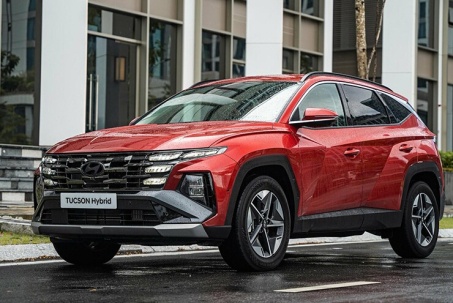 Hyundai Tucson bản động cơ lai hybrid có mặt tại Việt Nam