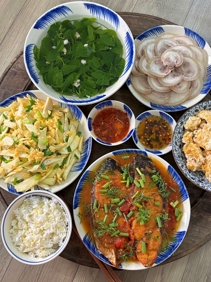 15 mâm cơm đầu thu của mẹ đảm Hà Nội - 4