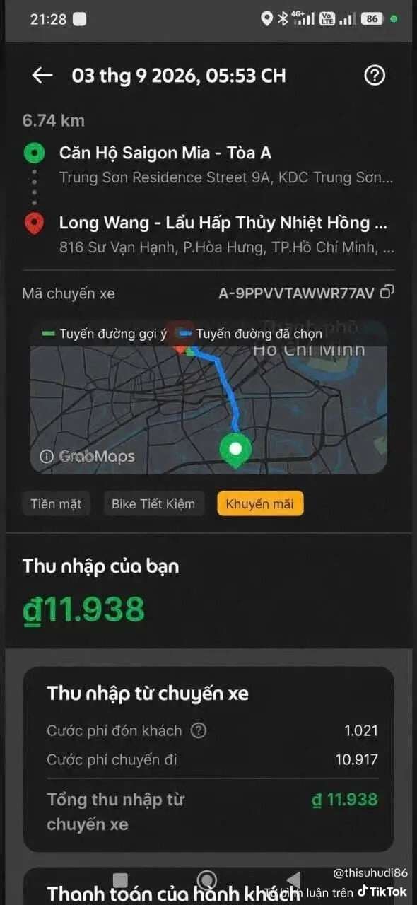 Nhiều tài xế cho rằng cước phí GrabBike thấp nên kêu gọi tắt app, đình công.