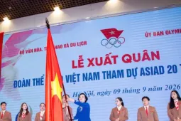Đoàn thể thao Việt Nam xuất quân dự ASIAD 20, quyết tâm giành trên 4 HCV