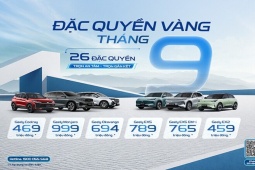 Geely bùng nổ khuyến mãi tháng 9: Giảm tiền mặt, hỗ trợ 50% phí trước bạ, tặng bộ sạc điện