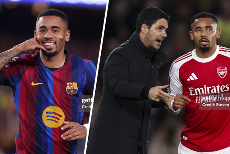Gabriel Jesus hé lộ góc khuất ở Arsenal: Bị HLV Arteta cô lập trước khi sang Barca