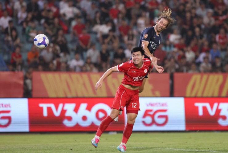 Trực tiếp bóng đá Thể Công - Công an Hà Nội: Mauk ấn định tỉ số (V-League) (Hết giờ) - 2