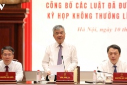 Công bố lệnh của Chủ tịch nước về 15 luật được Quốc hội thông qua