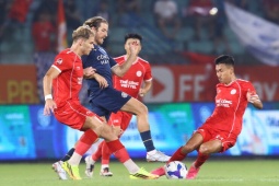 Trực tiếp bóng đá Thể Công - Công an Hà Nội: Đôi công sôi nổi (V-League)