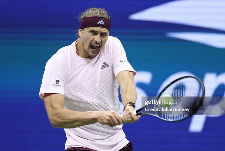 Zverev thể hiện đẳng cấp vượt trội khi chạm trán&nbsp;Van De Zandschulp