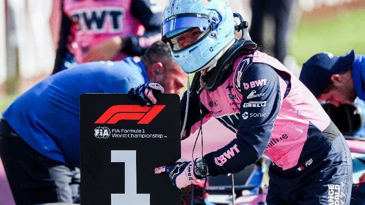 Gasly đoạt pole đầu tiên trong sự nghiệp cùng Alpine