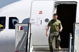 Moldova và Nga bác bỏ thông tin máy bay chở Tổng thống Ukraine ‘suýt bị drone đâm trúng’