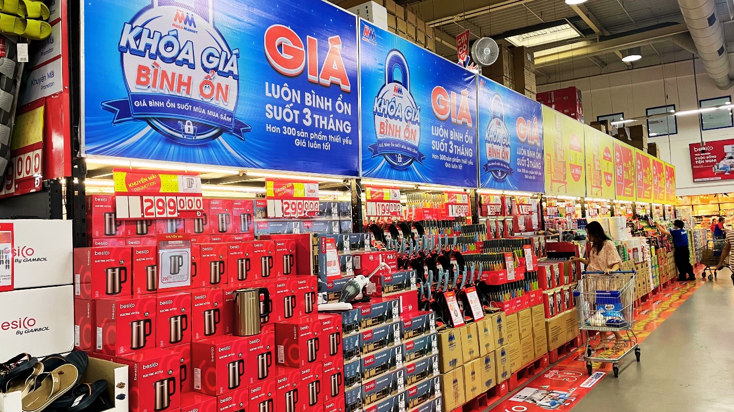 30 sản phẩm tươi sống và 300 sản phẩm thiết yếu được MMVN lựa chọn tham gia chương trình.