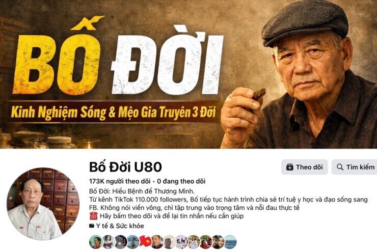 TikToker 'Bố đời U80' bị triệu tập