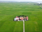 Chuyện lạ Ninh Bình, “cả làng” chỉ 4 ngôi nhà nằm lọt thỏm giữa đồng lúa mênh mông đẹp hơn phim