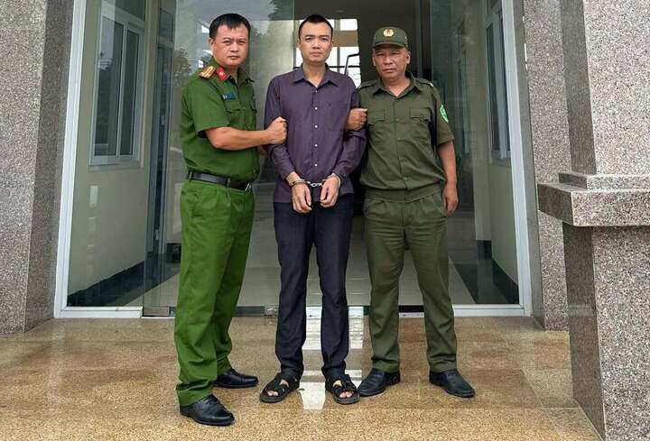 Bị can Khuất Anh Cường.