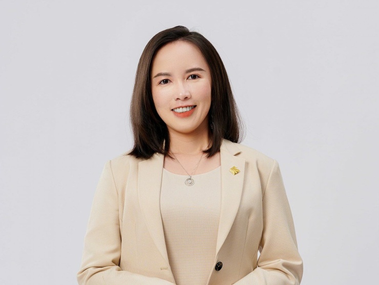 Bà Trần Phương Ngọc Thảo, Phó chủ tịch HĐQT PNJ và là con gái của bà Cao Thị Ngọc Dung. Ảnh: PNJ