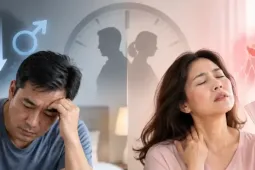 Đàn ông dễ 'xuống phong độ', phụ nữ liên tục bốc hỏa khi qua tuổi 40, vì sao?