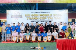 Khai mạc Giải bóng đá Sài Gòn Mobile tranh Cúp Tài Táo lần thứ IV