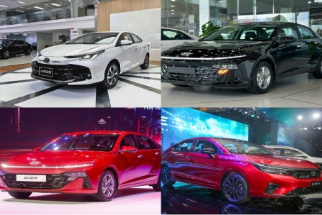 Tầm 400-500 triệu đồng, nên chọn Honda City, Toyota Vios hay Hyundai Accent?