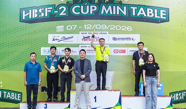 Nguyễn Như Lê ngược dòng kịch tính, có lần đầu vô địch HBSF Tour 