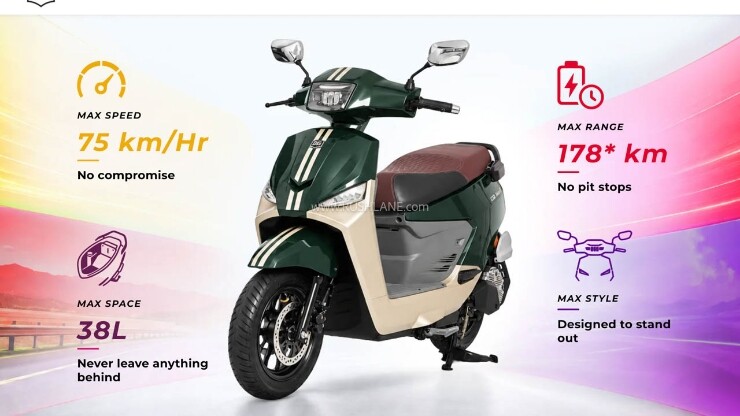 Xe máy điện mới chạy 178 km/lần sạc, giá 39 triệu - 3