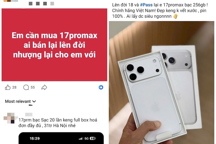 iFan Việt rần rần rao bán máy cũ, chờ lên đời iPhone 18 Pro Max