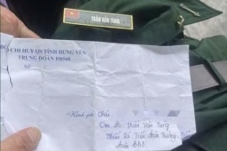 Con trai của Trung tá Trần Văn Tùng: 'Bố đâu rồi, sao đêm muộn rồi bố chưa về với con'