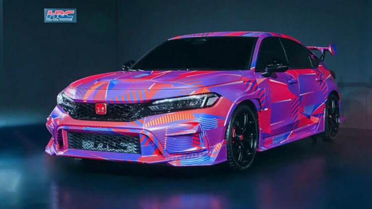 Honda Civic Type R HRC bản concept của xe từng được trưng bày tại Triển lãm Tokyo Auto Salon 