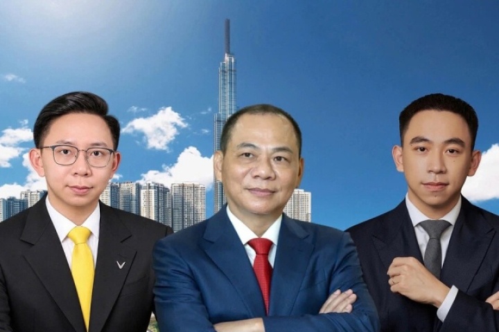 Hai con trai tỷ phú Phạm Nhật Vượng vừa tiếp quản cơ ngơi lớn thế nào?