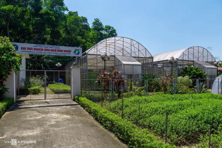 Khu thực nghiệm công nghệ nông nghiệp của UET.