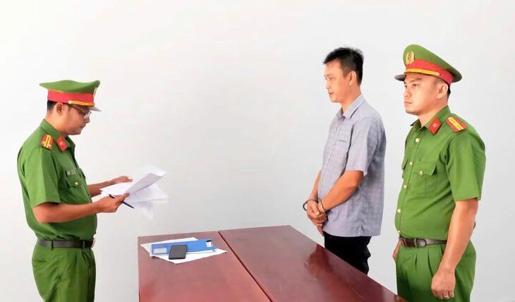 Đoàn Anh Khoa bị khởi tố. Ảnh: Cục An ninh mạng.