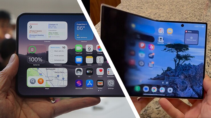Một nhà phát triển đã thành công khi đưa hiệu ứng của iPhone Duo đến Galaxy Z Fold8.