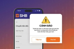 SHB mở rộng tính năng cảnh báo tài khoản nhận tiền có dấu hiệu nghi ngờ gian lận, lừa đảo