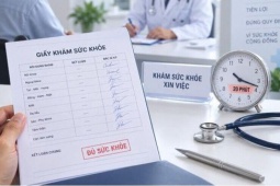 Bộ Y tế vào cuộc vụ khám sức khỏe xin việc chỉ 20 phút có 9 chữ ký