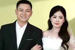 Ảnh cưới của Hoài Lâm và cô dâu kém 9 tuổi