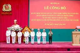 Bộ Công an thành lập Cục Công nghệ thông tin và Cơ yếu