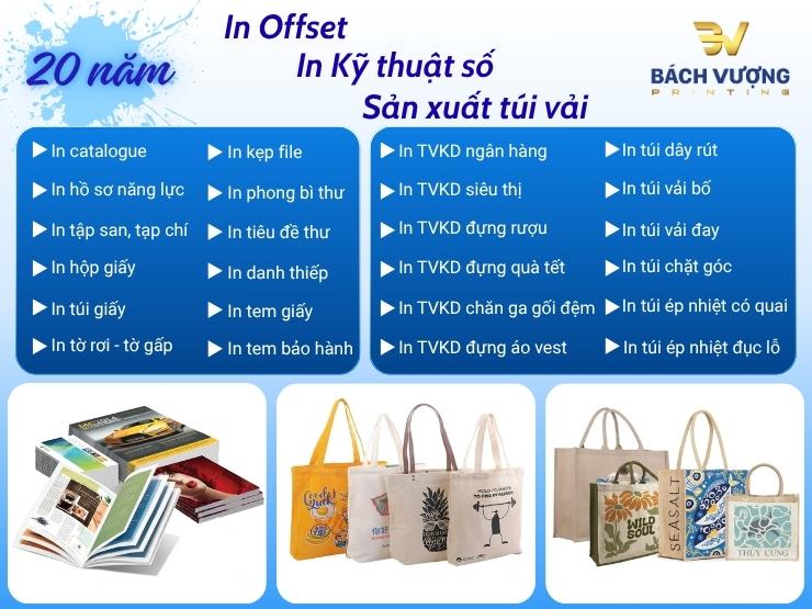 Hành trình phát triển qua 20 năm với đa dạng lĩnh vực từ in giấy tới sản xuất túi vải với chất lượng được đảm bảo bởi kinh nghiệm, tay nghề & máy móc hiện đại
