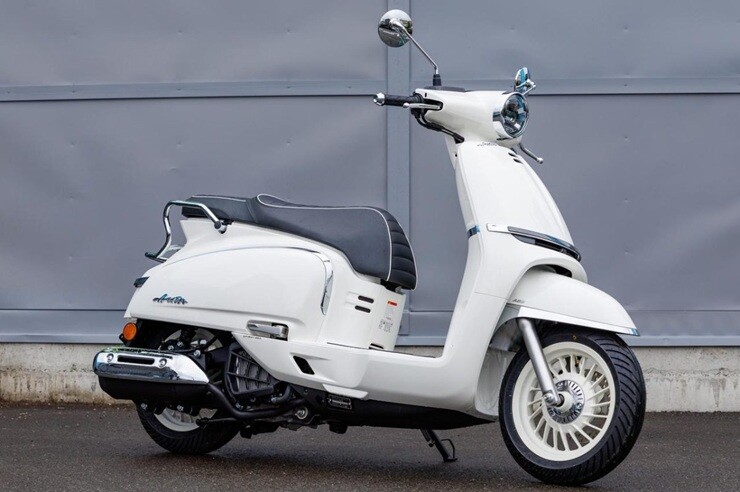 Xe ga retro trang bị hiện đại, thách thức Vespa, SH - 1