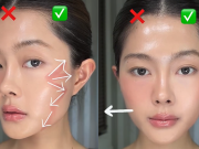 Mẹo thoa má hồng tạo hiệu ứng nâng cơ mặt