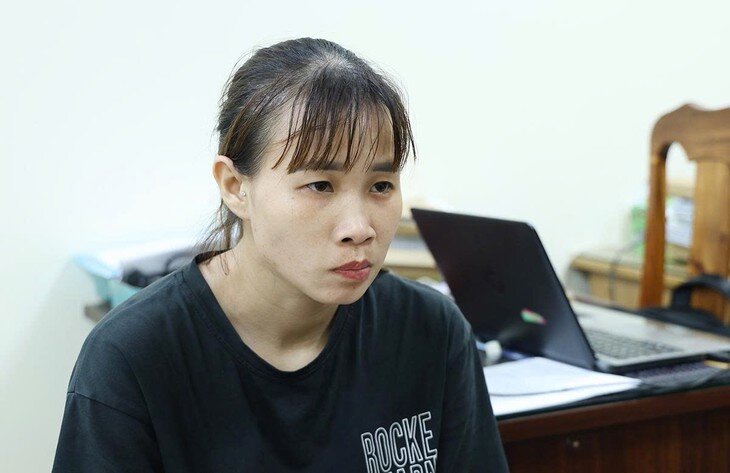 Đối tượng Nguyễn Thị Thanh Thảo. Ảnh: Tiến Tầm.