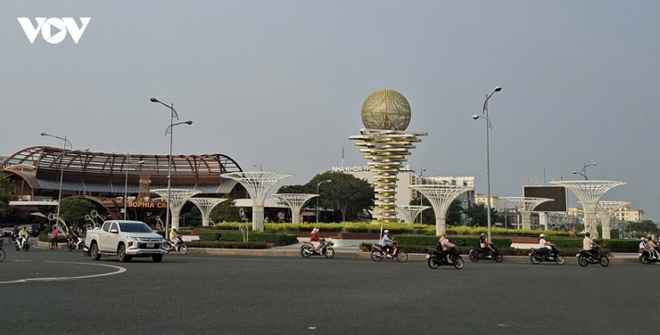 Khu vực vòng xoay xảy vụ tai nạn