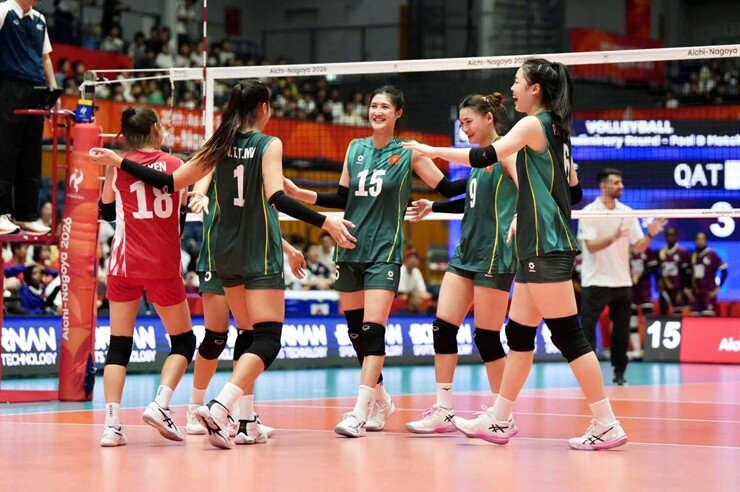 Trực tiếp bóng chuyền ĐT nữ Việt Nam - Qatar: Thanh Thúy ấn định (ASIAD) (Kết thúc) - 7