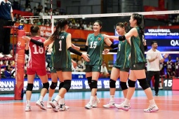 Trực tiếp bóng chuyền ĐT nữ Việt Nam - Qatar: Thanh Thúy ấn định (ASIAD) (Kết thúc)