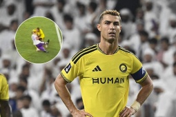 Ronaldo nổi nóng quật ngã đồng hương Messi, bị đối thủ chế giễu sau thảm bại