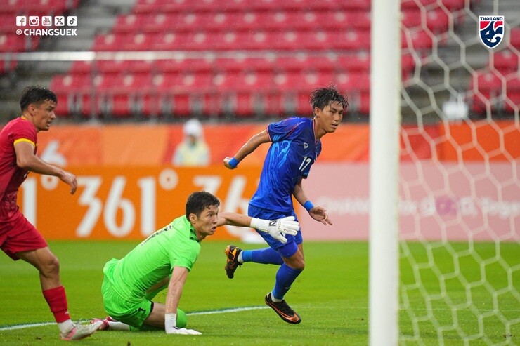 Trực tiếp bóng đá U23 Thái Lan - U23 Kyrgyzstan: Không có thêm bàn thắng (ASIAD) (Hết giờ) - 2