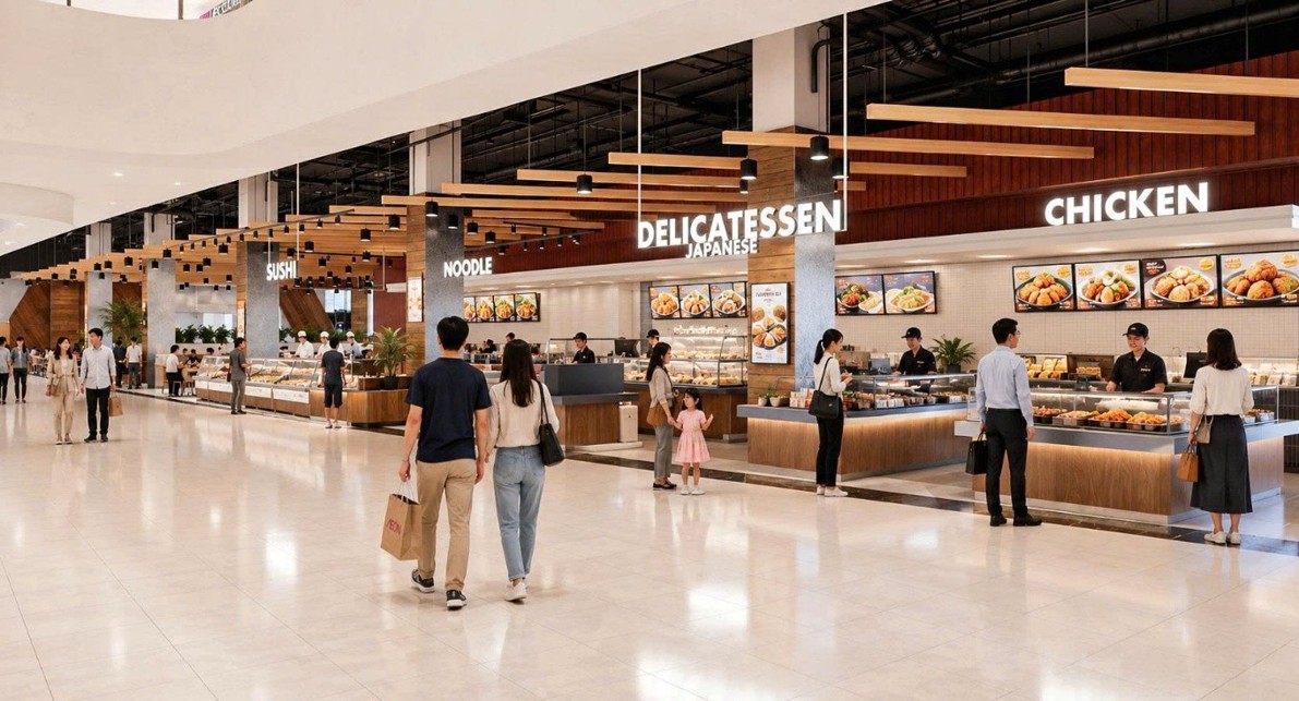 Phối cảnh AEON Thanh Hóa. Đây là TT BHTH & ST thứ 13 của AEON tại Việt Nam