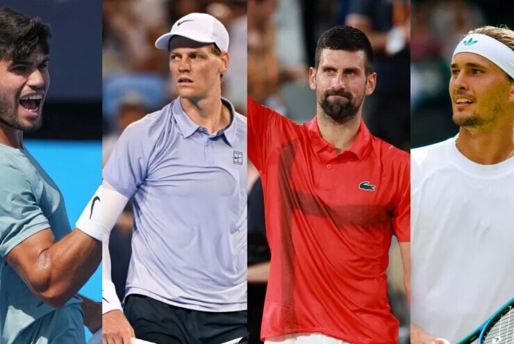 Djokovic - Alcaraz rực lửa đại chiến cuối mùa, Zverev ung dung "tọa sơn quan hổ đấu"
