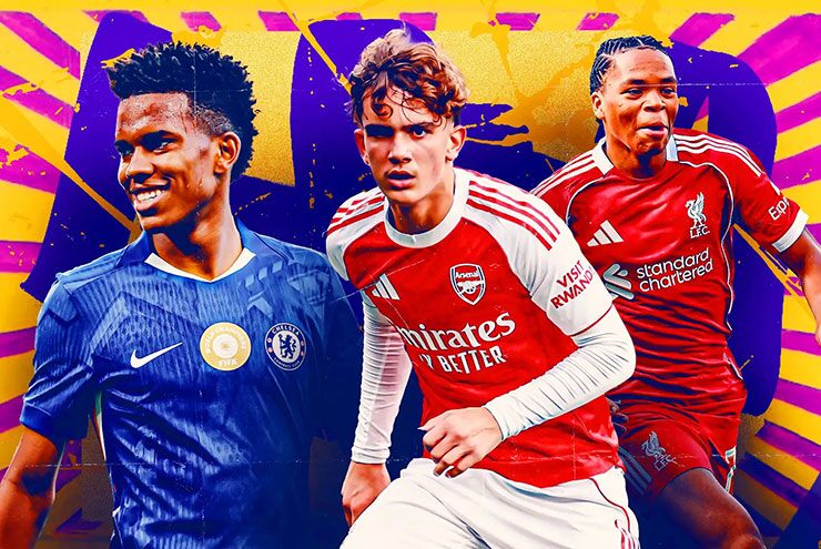 Dàn sao tuổi teen ở Ngoại hạng Anh: Man City & Chelsea thu gom nhiều nhất, Arsenal đào tạo giỏi hơn MU