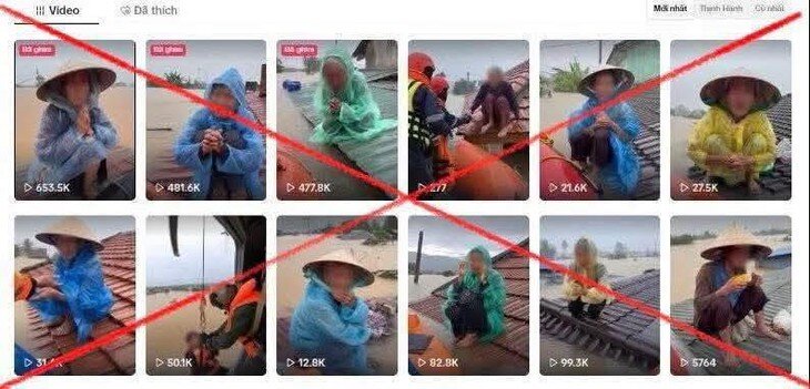 Tin giả trong mùa mưa lũ đặc biệt nguy hiểm, có thể gây chết người