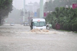 Sở Xây dựng Hà Nội: Ngập diện rộng do mưa lớn trên 400 mm