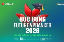 Học bổng Future VPBanker 2026 trở lại, tiếp sức sinh viên trẻ kiến tạo tương lai