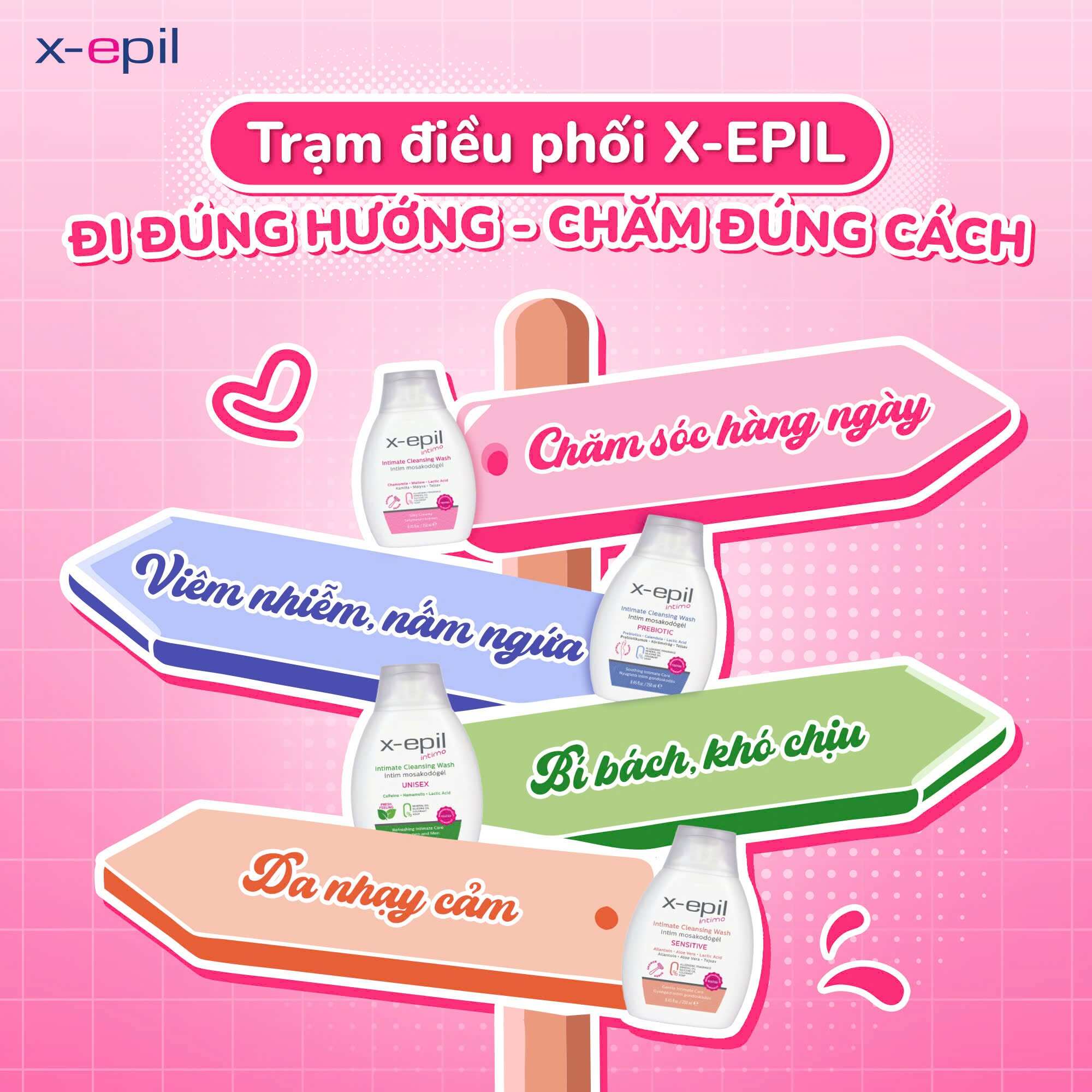 Lựa chọn đúng sản phẩm X-Epil để chăm sóc phù hợp